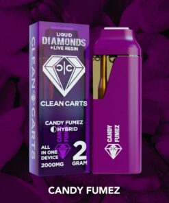 Clean Carts Candy Fumez Yellow Edition Disposable – Hybrid
