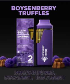 BoysenBerry Truffles, Clean Cart, Clean Carts Disposable 2g, Where To Buy Clean Carts, Clean Carts Diamonds