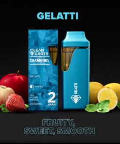 Gelatti Clean Carts Disposable (hybrid), Clean Carts, Clean Carts Review, Clean Carts Real or Fake, Clean Carts 2g