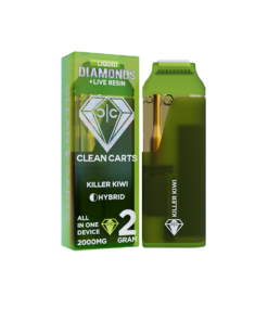 Killer Kiwi Clean Cart, Clean Carts Flavors, Clean Carts 2g Disposable, Clean Carts All Flavors, Clean Carts 2g