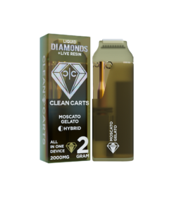 Moscato Gelato,Clean Cart,Clean Carts Brand, Clean Carts Disposable, Clean Carts Flavors