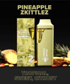 Pineapple Zkittlez Clean Carts Disposable (hybrid)